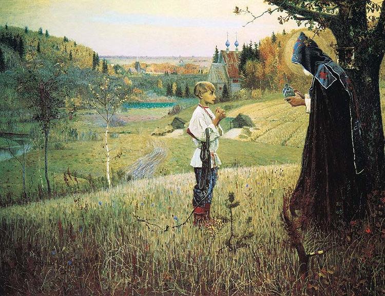 Mikhail Nesterov The Vision of the Youth Bartholomew France oil painting art